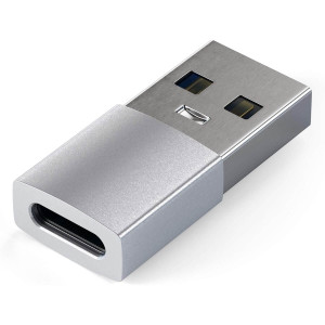 USB-A/USB-C Adapter Silver